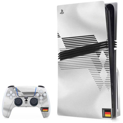 Germany Soccer Flag PS5 Pro Disk Bundle  Skin